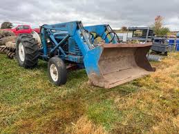 Image result for Blue 1964 Tractor