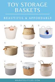 And to make it count, you need beautiful bins that are stylish enough to make a decor accent. Toy Storage Baskets Beautiful Affordable Toy Storage Bins Toy Storage Baskets Toy Storage