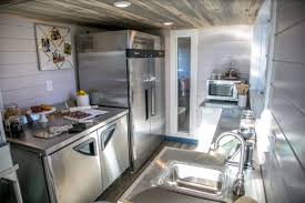 Classic kitchen elements get a new look in the industrial cook space. 275 Sq Ft Tiny House With Separate Industrial Kitchen