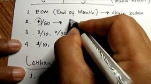 Contoh Soal Syarat Pembayaran 2 10 N 30 Berbagi Contoh Soal Cute766