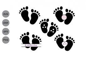 Download Free Svg Baby Footprint Svg File Baby Feet Svg Dxf Baby Feet Monogram Svg Free Svg Banner