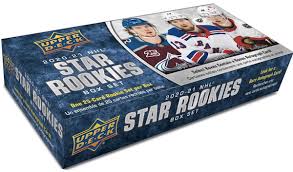 2021 upper deck artifacts golf rookie #162 bryson dechambeau 281/999. 2020 21 Hockey Upper Deck Star Rookie Box Set 25 1 20 Hockey Packs And Boxes