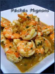 Wok De Crevettes Sautees Peches Mignons Recettes De Cuisine Plat Poisson Plats Aux Crevettes