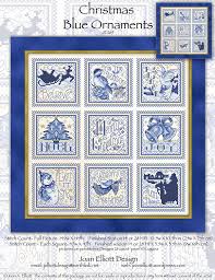 See more ideas about christmas cross stitch, stitch, christmas cross. Christmas Blue Ornaments Joan Elliott Cross Stitch Pattern Stitchery X Press