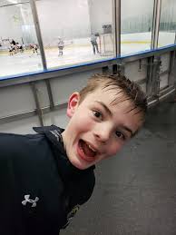 Pond hockey club photos from parents vs kids game