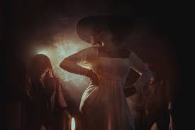 Something about lady dimitrescu, the tall vampire lady from those resident evil village trailers, is resonating with a lot of people who play videogames. Lina Aster Photography Lady Dimitrescu