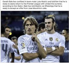 #guy , #luka modric , #a man and a woman , #distracted boyfriend , #a frame from. Gareth Bale Has Confided In Team Mate Luka Modric And Told Him That He Is Ready To Seal A Return To The Premier League With United This Summer According To Don Balon Bale