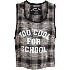Black And White Plaid Tank Top Filles A Papa Checked Cropped Tank Top 98 Liked On Polyvore Featuring Tops Shirts Crop Tops Tank Black And White Crop Tops Black Cropped Tank Crop Tank