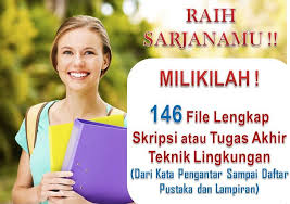 Jasa skripsi malang juga melayani beragam jurusan yang tersedia di. 146 Skripsi Pilihan Teknik Lingkungan Tahun 2011 S D 2017 Tipsserbaserbi