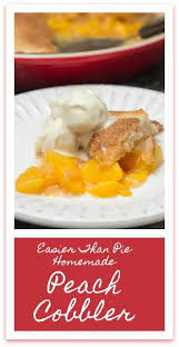 Get peach cobbler recipe from food network deselect all 10 ripe peaches 3 tablespoons almond liqueur 1 teaspoon nutmeg 2 cups brown sugar 1/2 cup granulated sugar 3 tablespoons corn starch 2 cups flour 1/4 cup granulated sugar, plus 1 1/2 t. Easier Than Pie Homemade Peach Cobbler That Susan Williams
