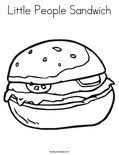 You can use our amazing online tool to color and edit the following burger coloring pages. Hamburger Coloring Page Twisty Noodle