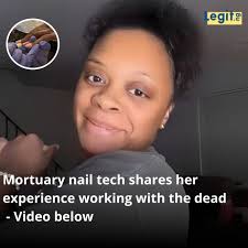 A mortuary beautician has opened up