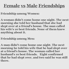 Explore our collection of motivational and famous quotes by authors you know and love. Friendship Between Women Vs Friendship Between Men Funny Jokes Story Lol Funny Quote Funny Quotes Funny Funny Quotes Funny Joke Quote Funny Quotes For Teens