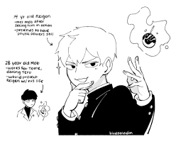 🌠 — age swap au of reigen and mob?