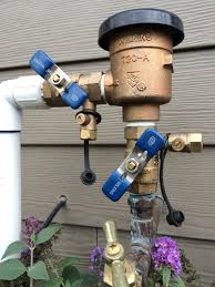 * follow the recommended winterization instructions included with your sprinkler timer. Notice The Position Of The Shut Off Valves On The Check Valve While Winterizing Sprinkler Sprinkler System Irrigation System