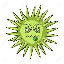 Scarica questa immagine gratuita di virus disegno coronavirus dalla vasta libreria di pixabay di immagini e video di pubblico dominio. Green Virus Icon In Cartoon Style Isolated On White Background Royalty Free Cliparts Vectors And Stock Illustration Image 72269820