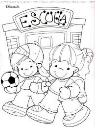 Dibujos De La Escuela Para Colorear