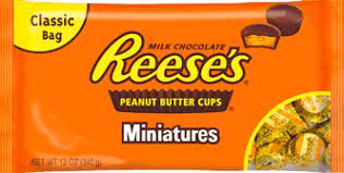 Reese S Peanut Butter Cups Miniatures Reeses Peanut Butter Cups Peanut Butter Cups Reeses Peanut Butter