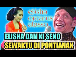 Bu lurah di kasih surprise sama Elisha Sampek ngakak, gayeng pol pol lan