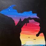 Michigan Sunset – St. Johns Paint and Sip