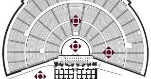 Efes Ephesus Schema Of Theatre Ancient Greek Theatre Amphitheatre Plan Roman Theatre