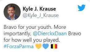 He made his serie a debut on 17 january 2021 against u.s. Quando Daan Dierckx Nel 2019 Gioco Il Mondialito Under 16 A Bresso I Video Di Coach 6100 La Web Rassegna Sull Esordio In A Del Difensore Classe 2003 Stadio Ennio Tardini Parma
