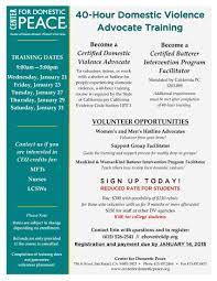 Through this focus, domestic violence services are better able to assess barriers to services and work to meet the needs of all survivors. Domestic Violence Advocate Training San Rafael Ca Patch