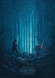 Star Wars Episode Vii The Force Awakens Artwork Minimal Poster Etsy Star Wars Background Star Wars Wallpaper Force Awakens Poster