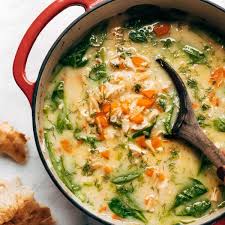 Lemon Chicken Soup With Orzo Pinch Of Yum Recipe Best Healthy Soup Recipe Lemon Chicken Soup Chicken Soup Recipes