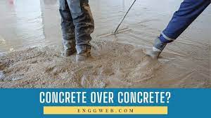 As such, you may find it prudent to add a mesh or rebar structure to. Can You Pour New Concrete Over Concrete Will It Stick