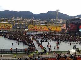 It was inaugurated on 10 august 1938 and has a current capacity of 36,343 spectators. April 25 Estadio El Campin Bogota Colombia Before The Show Onedirection Wwa Where We Are Tour Campin Dolores Park