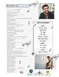 El Mismo Sol Worksheets Teaching Resources Teachers Pay Teachers Quiero que el mundo se mundo se mundo se quiero que el mundo se una mi amor quiero que el mundo se mundo se mundo alexander zuckowski, alvaro tauchert soler, simon triebel © universal music publishing group letra powered by lyricfind. el mismo sol worksheets teaching