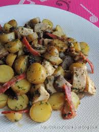 Poelee De Pommes De Terre Ratte Chorizo Poulet Et Champignons Ww Recette De Poelee De Pommes De T Pomme De Terre Ratte Recettes De Cuisine Recette De Plat