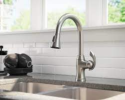 New rivo satin nickel magnum single hole kitchen faucet pull out sprayer. 772 Bn Brushed Nickel Pull Down Kitchen Faucet