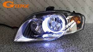 For Audi A4 S4 Rs4 2005 2009 Halogen Headlight Excellent Ultra Bright Co Halogen Headlights Audi A4 Audi