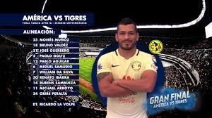 Code the following 10 users say thank you to motita3 for this useful post: Alineacion America Vs Tigres Final Juego De Vuelta Liga Mx Youtube