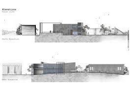 Presentation Drawing Architectural Elevations Note The Added Texture And Details To Help Create A Sense Of Context While Not Undermining The Technical Aspect