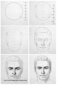 How To Draw Easy Faces Step By Step Face Drawing Reference Drawing Step Drawings 1 Face Drawing Reference Drawing People Pencil Drawings Easy