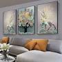 Golden Tree Painting Feng Shui from canaryhouze.com