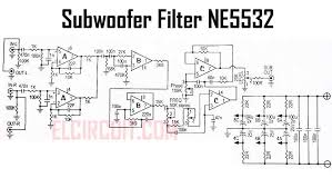 B grade the ne5532 has npn transistors so its input bias current will cause the inputs to go in a negative direction. Subwoofer Filter Ne5532 Schematic Pcb Subwoofer Subwoofer Amplifier Audio Amplifier