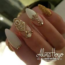 pin by myrna lippl on nyxia nails design with rhinestones shellac nail designs bling nails