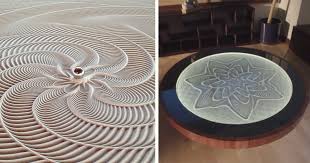 5 Amazing Tables That Will Blow Your Mind 8 Drawing Table Art Table Sand Drawing