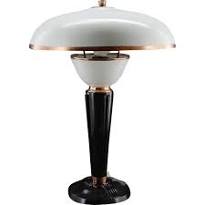 Eileen Gray French Art Deco Bakelite Desk Table Lamp 1935 1940 Art Deco Lighting Art Deco Lamps Art Deco Table Lamps