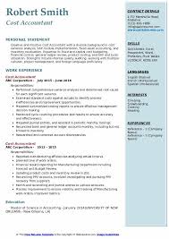 After all, if you do really care that much for the job you would have spotted it! Cost Accountant Resume Samples Qwikresume