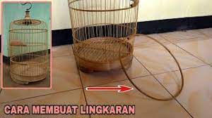 Jika murai batu kamu ingin lebih gacor, alangkah baiknya kamu menempatkan sangkar ditempat. Cara Membuat Lingkaran Untuk Sangkar Burung Bulat Youtube