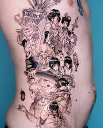 Ghibli Studio Oozytattoo Oozy Ghibli Ghibli Tattoo Studio Ghibli Tattoo Anime Tattoos