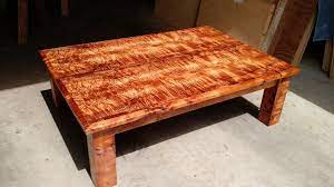 Embassy in paris, the atlanta braves head office, the hague, as well as many of the finest furniture galleries. Wild Hawaiian Curly Koa Coffee Table With 2 Kings Coffee Table Custom Furniture Table