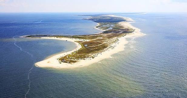 Horn Island is a remote, undeveloped barrier island in Jackson County,  Mississippi, part of the Gulf Islands National Seashore, known for its  pristine beaches, dunes, and wildlife, accessible only by private boat,