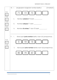 Corak nombor 1, 1, 2, 3, 5, 8, …dipanggil urutan fibonacci. Matematik Tahun 6 Pola Nombor Cute766