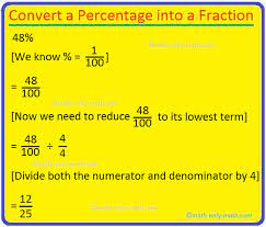 Learn 4000+ math skills online. To Convert A Fraction Into A Percentage Converting Fraction To Percent